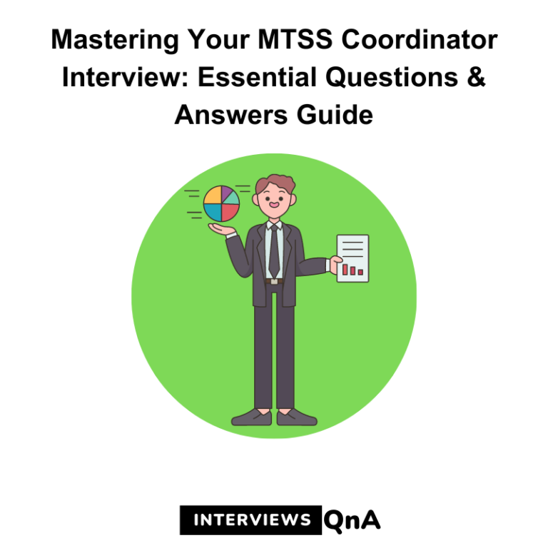 mtss coordinator interview essential questions answers