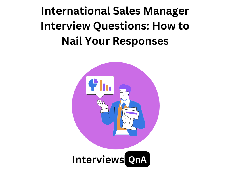 international sales manager interview