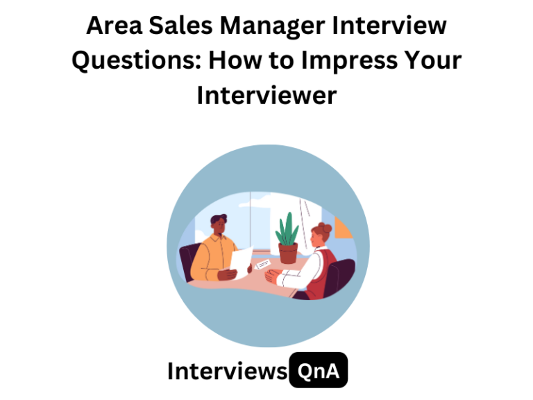 area sales manager interview