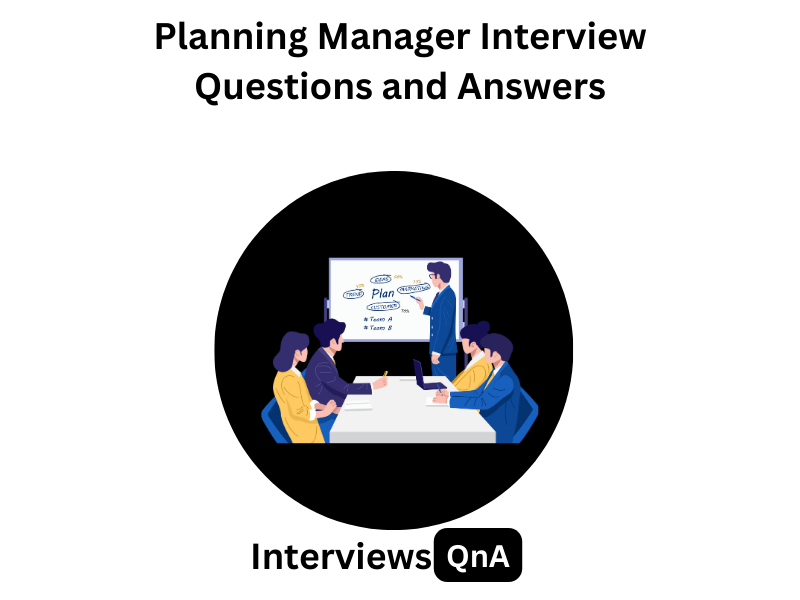 business planning manager interview questions