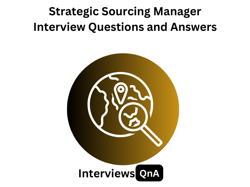 Strategic Sourcing Manager Interview