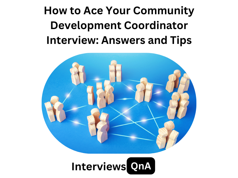 Community Development Coordinator Interview