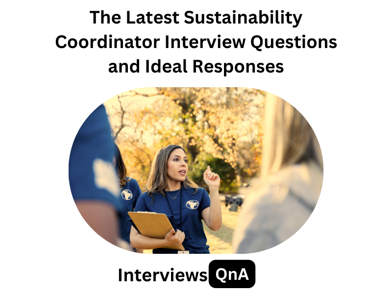 Sustainability Coordinator Interview