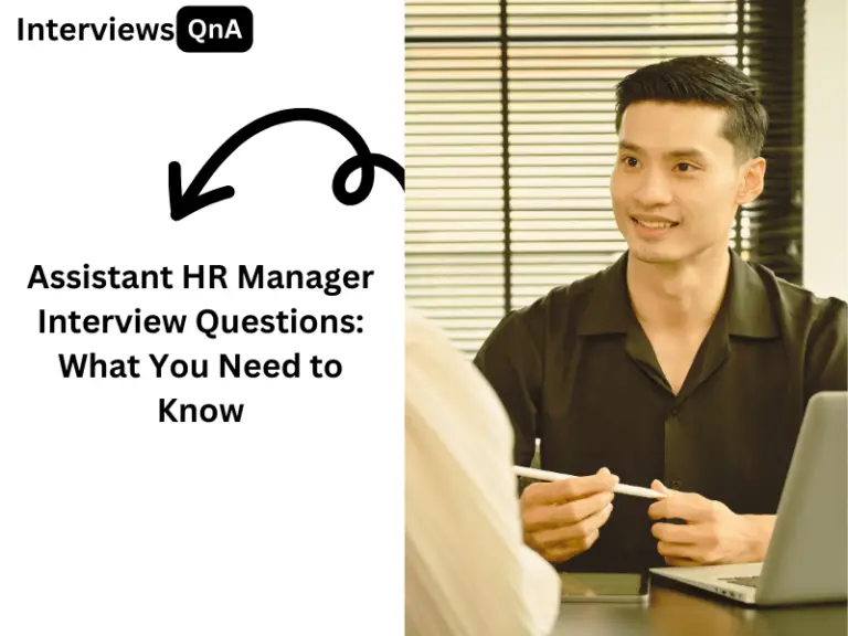 Assistant HR Manager Interview