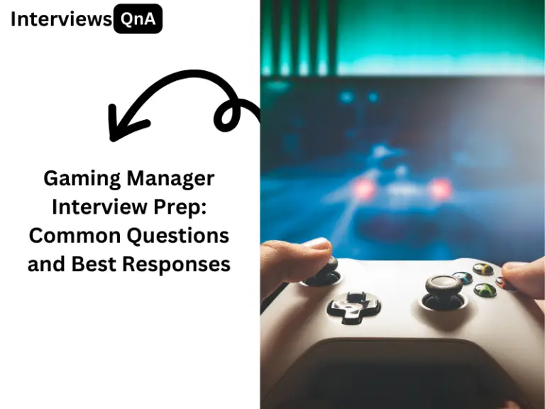 Gaming Manager Interview