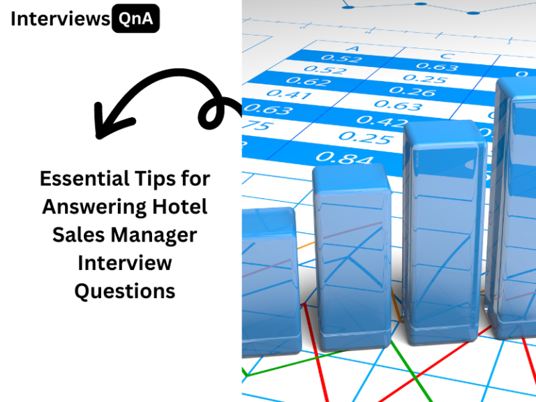 Hotel Sales Manager Interview