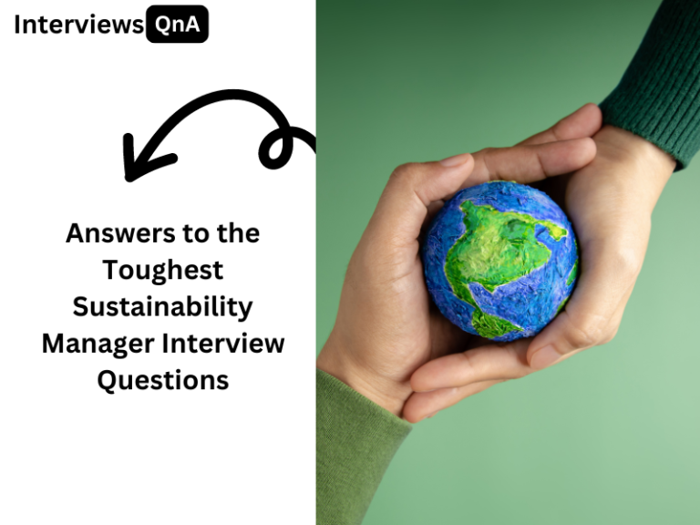 Sustainability Manager Interview