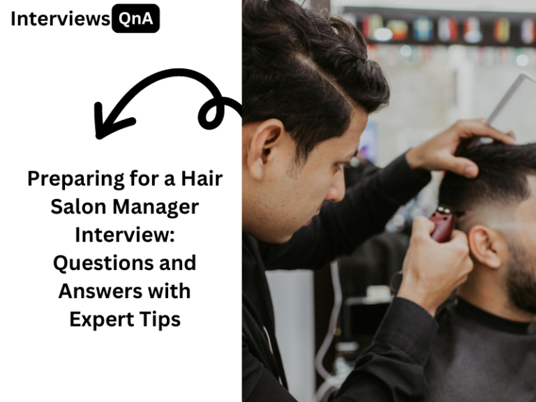 Hair Salon Manager Interview